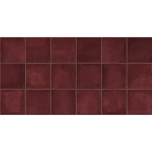 Керамогранит Gayafores Amaris Deco Plus Burdeos глянцевый бордовый 62,5х32 см