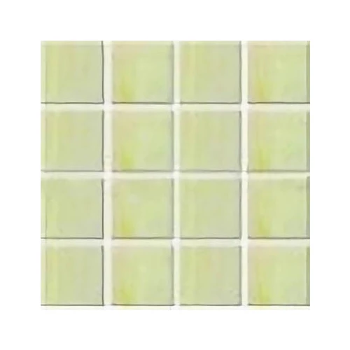 Стеклянная мозаика JNJ Mosaic Gold Link сетка 2x2 глянцевая желтая EA376 32,7х32,7 см