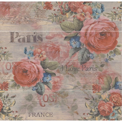 Керамогранит Kerama Marazzi Стори Вуд Панно матовое бежевое OP\A50\4X\SG701390R 80x80 см