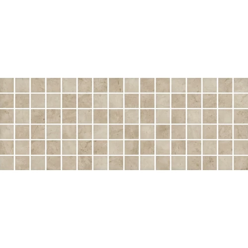 Декор Kerama Marazzi Монсанту мозаичный глянцевый светло-бежевый MM15149 40х15 см
