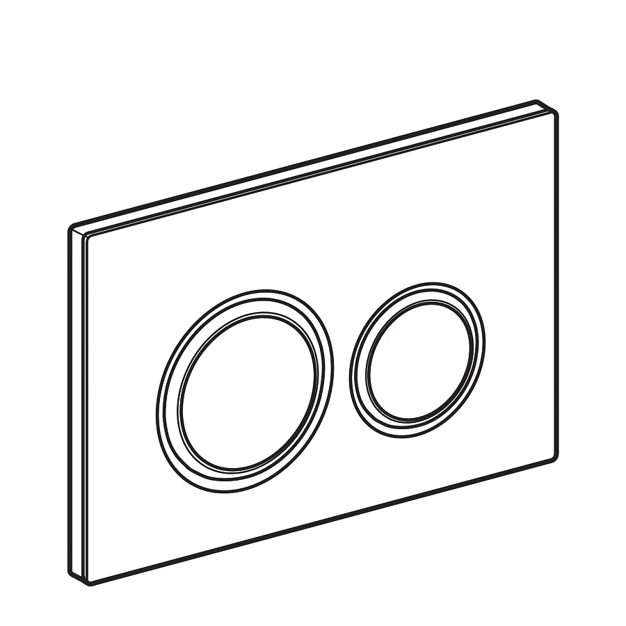 Смывная клавиша Geberit Sigma 21 стекло белое глянцевый хром 115.884.SI.1