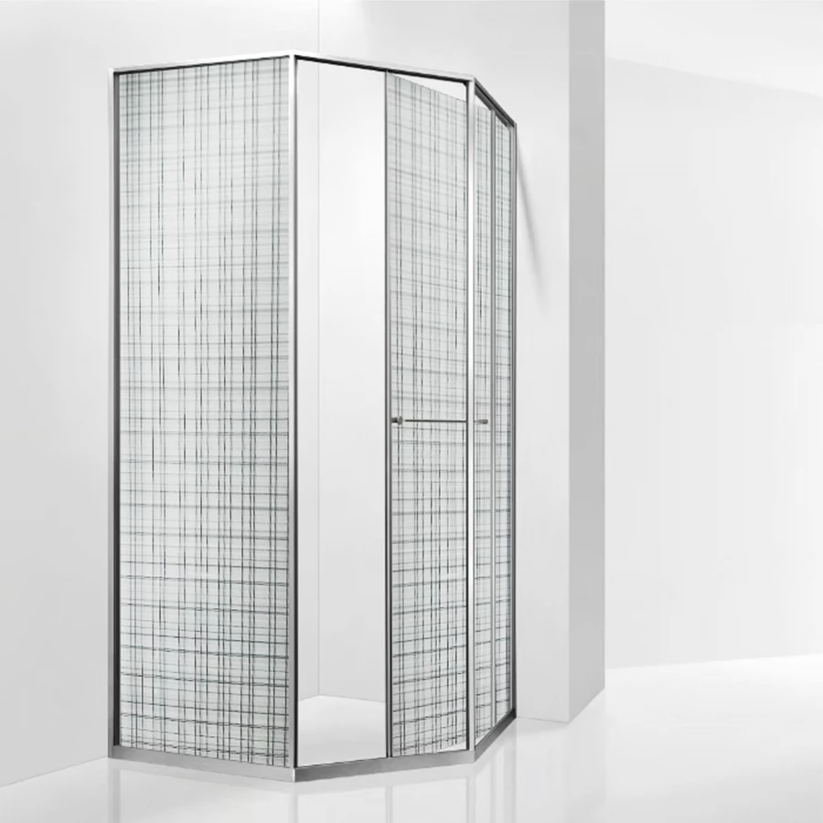 Душевой уголок RGW SV-82 R Черная вуаль 33328200-241R 100х100 см