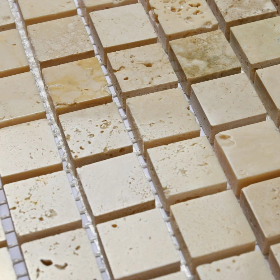 Мозаика Bonaparte Каменная мозаика Valencia-15 15х15 бежевая 30,5х30,5 см