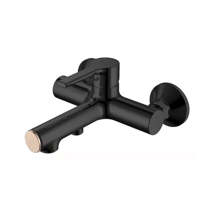 Смеситель для ванны Haiba черный HB60652-7