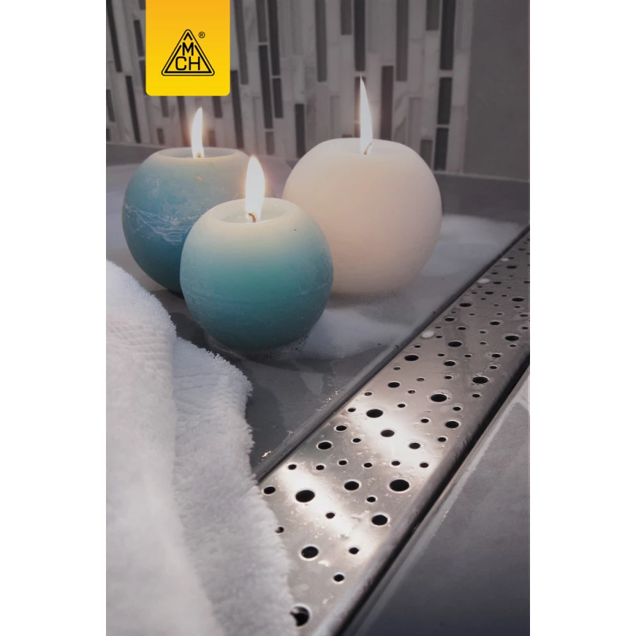 Душевой лоток Creto Points с решеткой хром CRE-850 PH-50 85 см