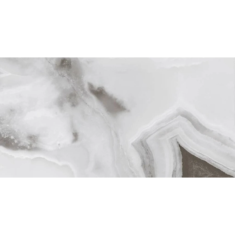 Керамогранит Planet Ceramics UKDD 22 глянцевый с золотом серо-черный 120х60 см