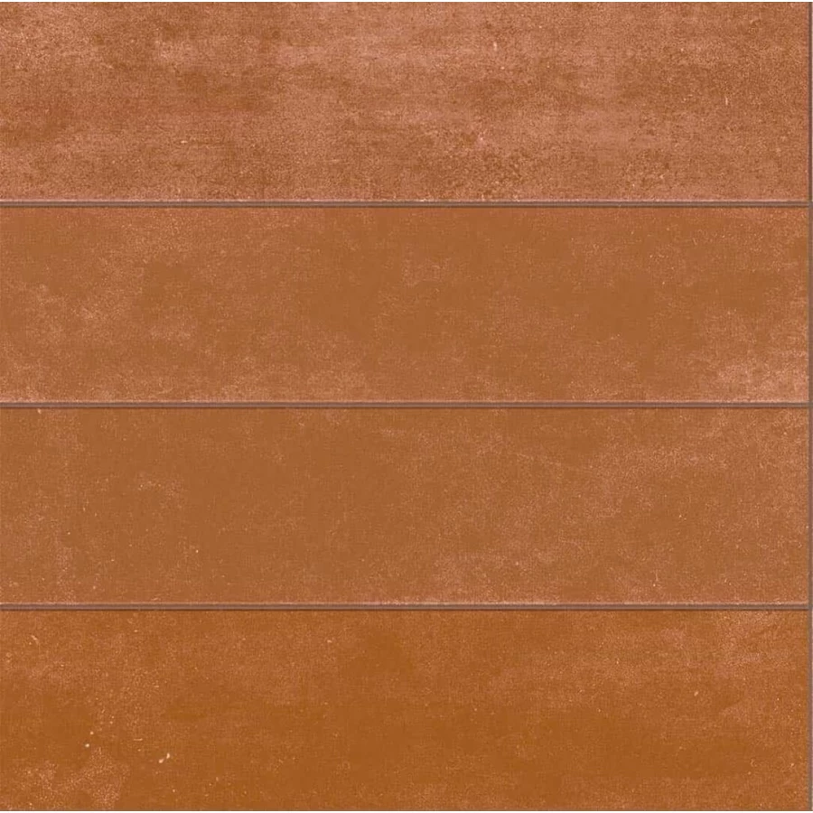 Плитка настенная Vilar Albaro Terre Tandoori 5х20 матовая терракотовая 20x20 см