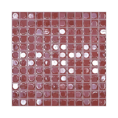Стеклянная мозаика Vidrepur Aura Soft red 31,7х31,7 см