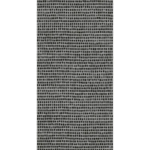Керамогранит Creanza Bierzo Bisazza Black Glue Art 3D-глазурь матовый чёрный GL1001-A 120х60 см