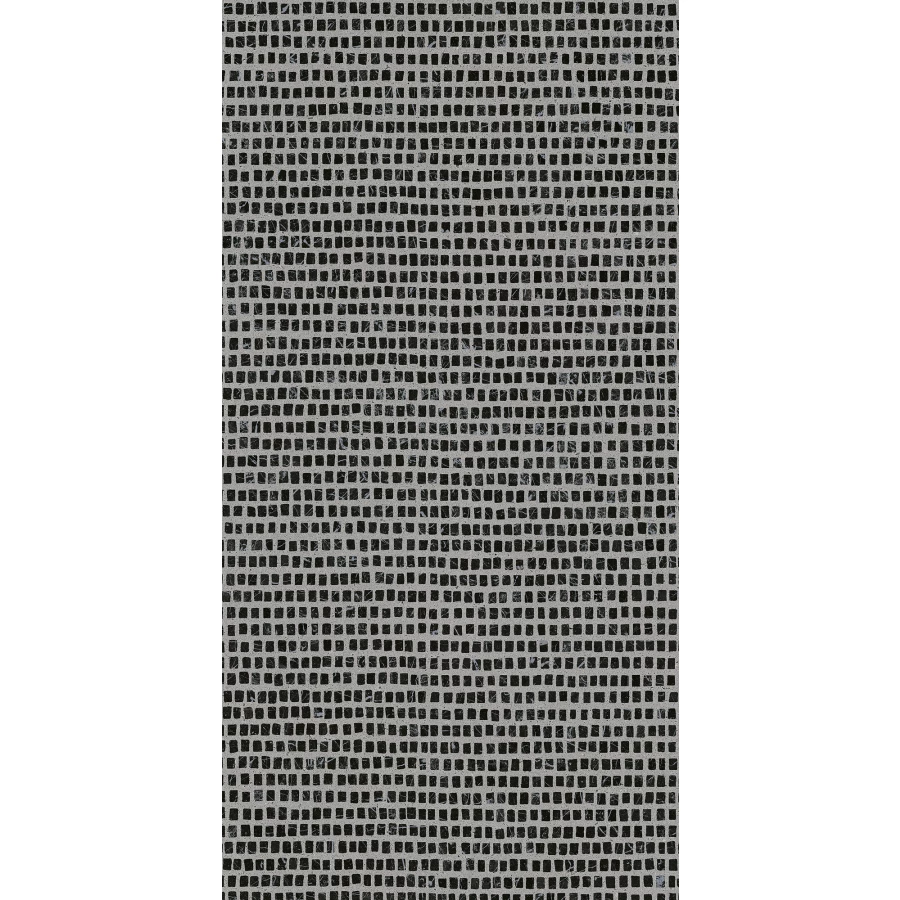 Керамогранит Creanza Bierzo Bisazza Black Glue Art 3D-глазурь матовый чёрный GL1001-A 120х60 см
