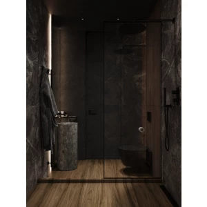 Керамогранит Bonaparte Arles Dark Grey Pol Rect серый 120х60 см