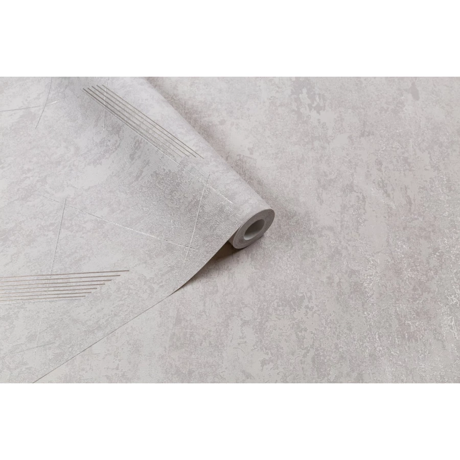 Обои флизелиновые Palitra Life Cross серые PL72519-24 1,06х10,05 м