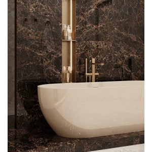 Керамогранит Arcadia Ceramica Vatican Emperador High Gloss коричневый HG2013-A 120х60 см