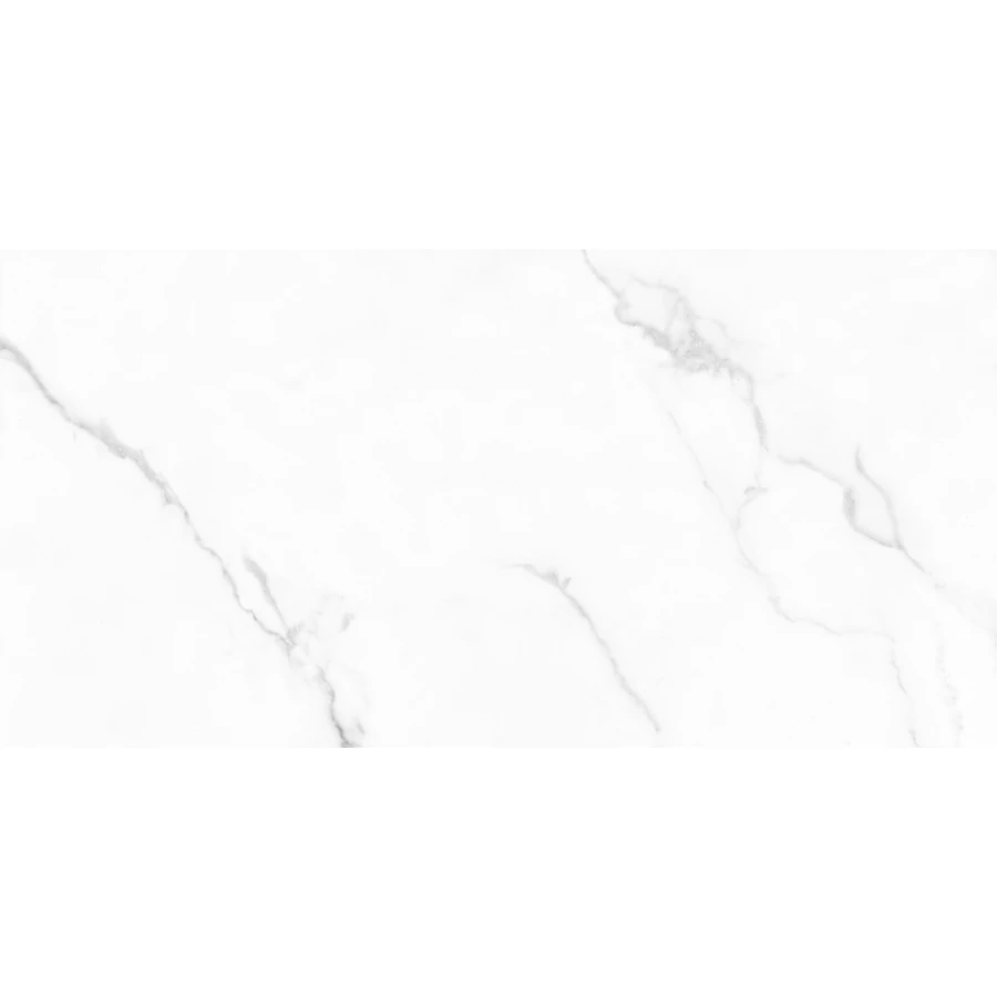 Керамогранит Cersanit Futura тонкий Deep Calacatta белый ректификат A17126 120х60 см