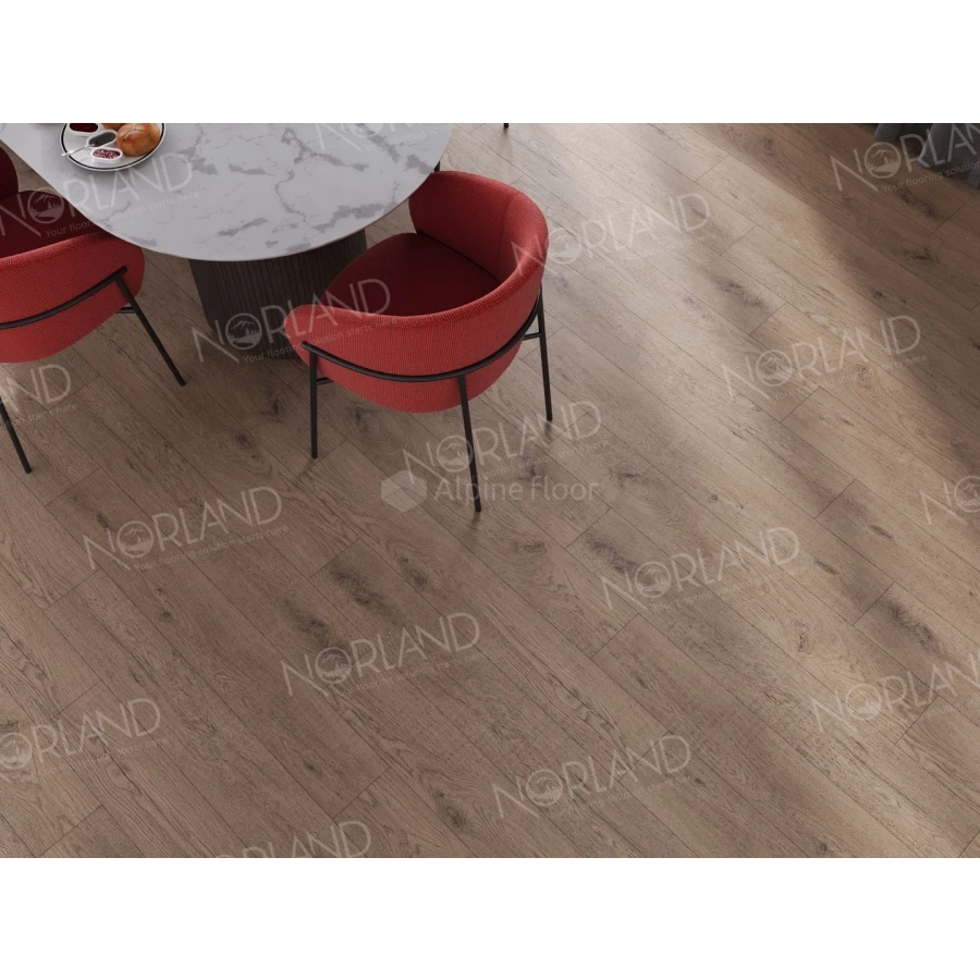 Каменный SPC ламинат Alpine Floor Norland Sigrid Greze 1001-13 34 класс 3.5 мм 2.2326 кв.м 122х18.3 см