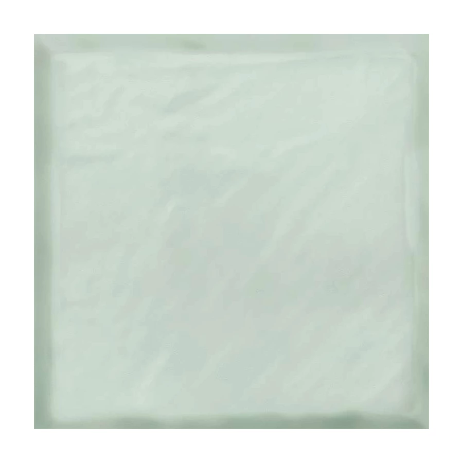 Плитка настенная Azori Ebri Mate Green матовая бирюзовая 00-00002397 15х15 см