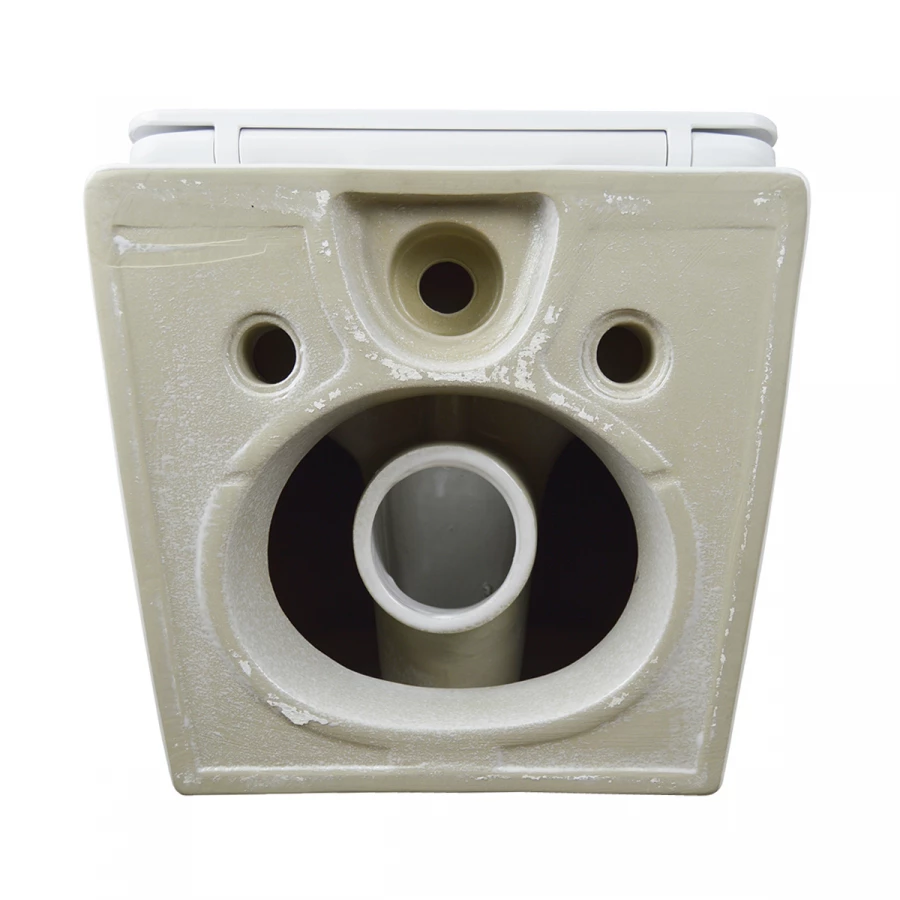 Унитаз подвесной Azario Gloria безободковый с быстросъемным сиденьем микролифт AZ-2003 48х37х36 см