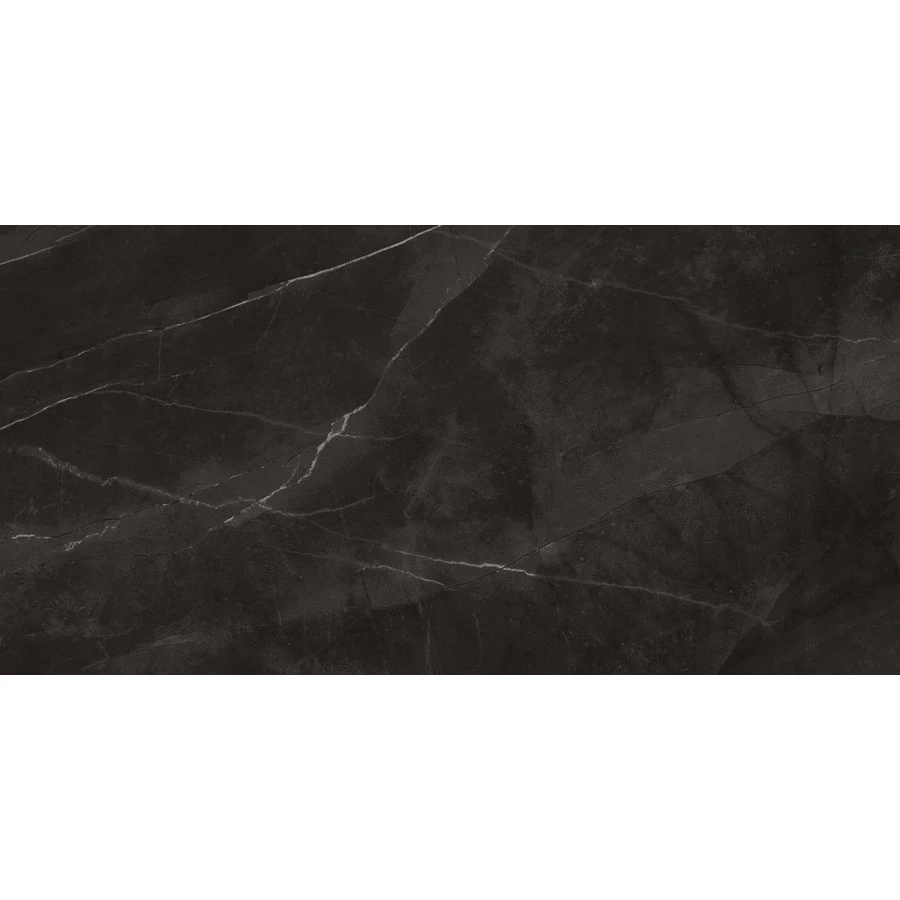 Плитка настенная Laparet Pulpis nero глянцевый обрезной 48043R 80х40 см