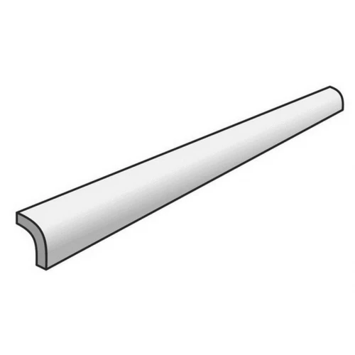 Плитка настенная Rondine Brio Lino Quarter Round бежевая J94339 100х1,2 см