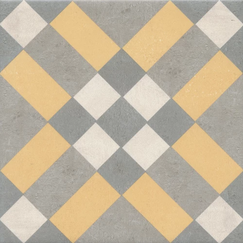 Декор Kerama Marazzi Эрмитаж 5 матовый желтый VT/A464/5009 20x20 см