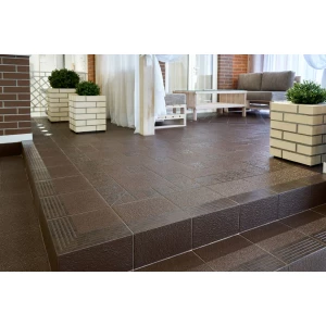 Клинкер ступени Керамин Каир 4 фронтальный коричневый 1,51 м2 29,8х29,8 см