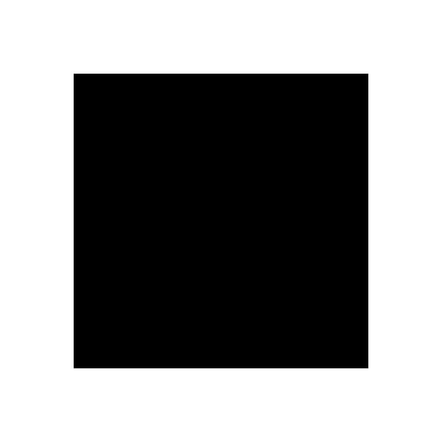 Керамогранит Concor Porcelain глянцевый черный P6600 60х60 см