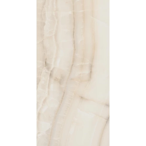 Керамогранит Sant Agostino Akoya Ivory Krystal глянцевый бежевый CSAAKIVL18 180х90 см