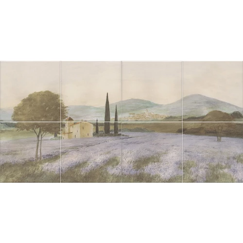 Панно Kerama Marazzi Пикарди Лавандовое поле VB\A08\8x\17000 60х30 см