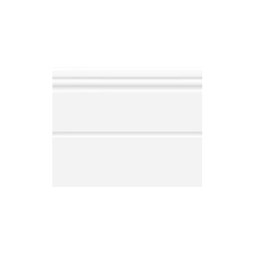 Плинтус Шахтинская плитка Керамик белый 01 20х25 см
