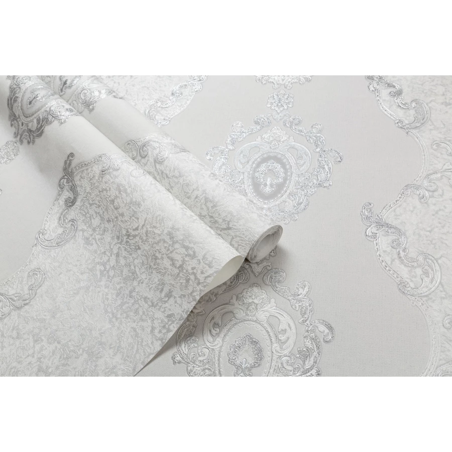 Обои флизелиновые Palitra Life Палитра Khiva серые PL71772-14 1.06х10.05 м