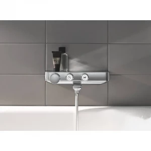 Термостатический смеситель для ванны Grohe Grohtherm SmartControl, настенный монтаж, хром 34718000