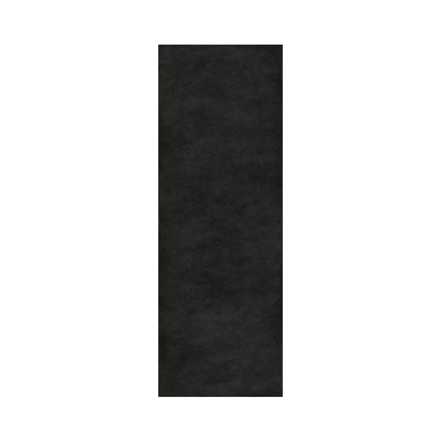 Керамогранит Laminam Seta Liquorice 3,5 мм матовый черный LAMF007465 300х100 см