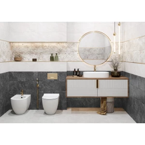 Плитка настенная Delacora Kreo Light 7 шт в уп 53,508 м в пал WT15KRE01R 74х24,6 см