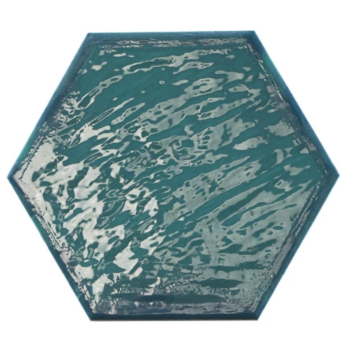 Керамогранит Prissmacer Rain Aquamarine Hex 22,8х19,8 см