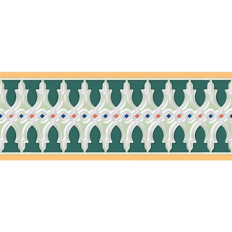 Цоколь Kerlife Menara глянцевый многоцветный 31,5х12 см