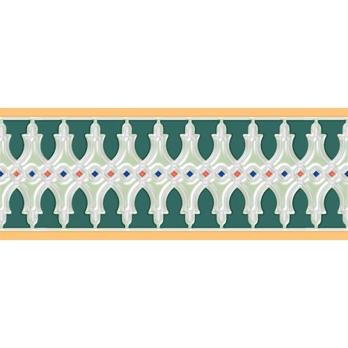 Цоколь Kerlife Menara глянцевый многоцветный 31,5х12 см