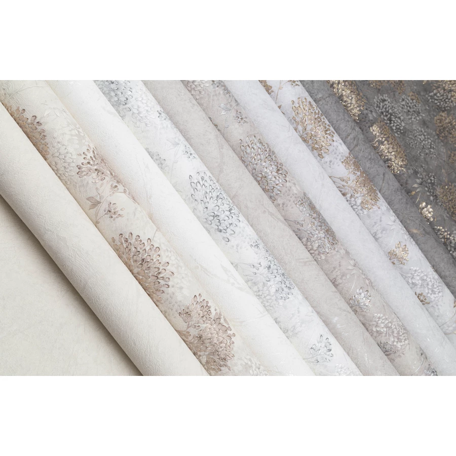 Обои флизелиновые Palitra Life Sibir Палитра белые PL72156-14 1,06х10,05 м