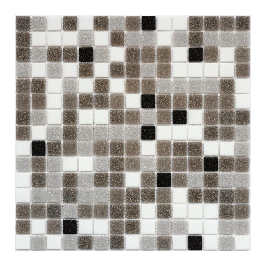 Мозаика Bonaparte Стеклянная мозаика Aspect 20х20 полуглянцевая многоцветная 32,7х32,7 см