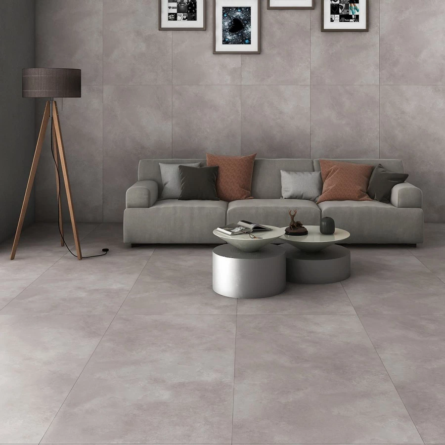 Керамогранит Neodom Loft Newport Dark Matt матовый серый N20477 120x60 см