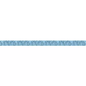 Бордюр Нефрит-Керамика Форте Тессера синий 37-03-61-00-30 50х3 см
