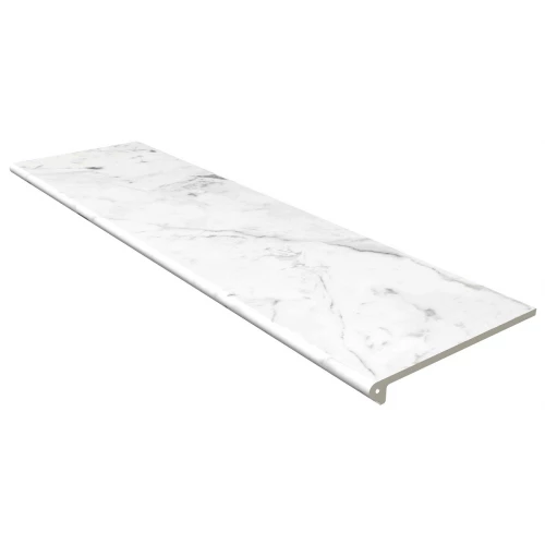 Клинкерная плитка Gres de Aragon Marble матовая белая 970180 119,7х33 см