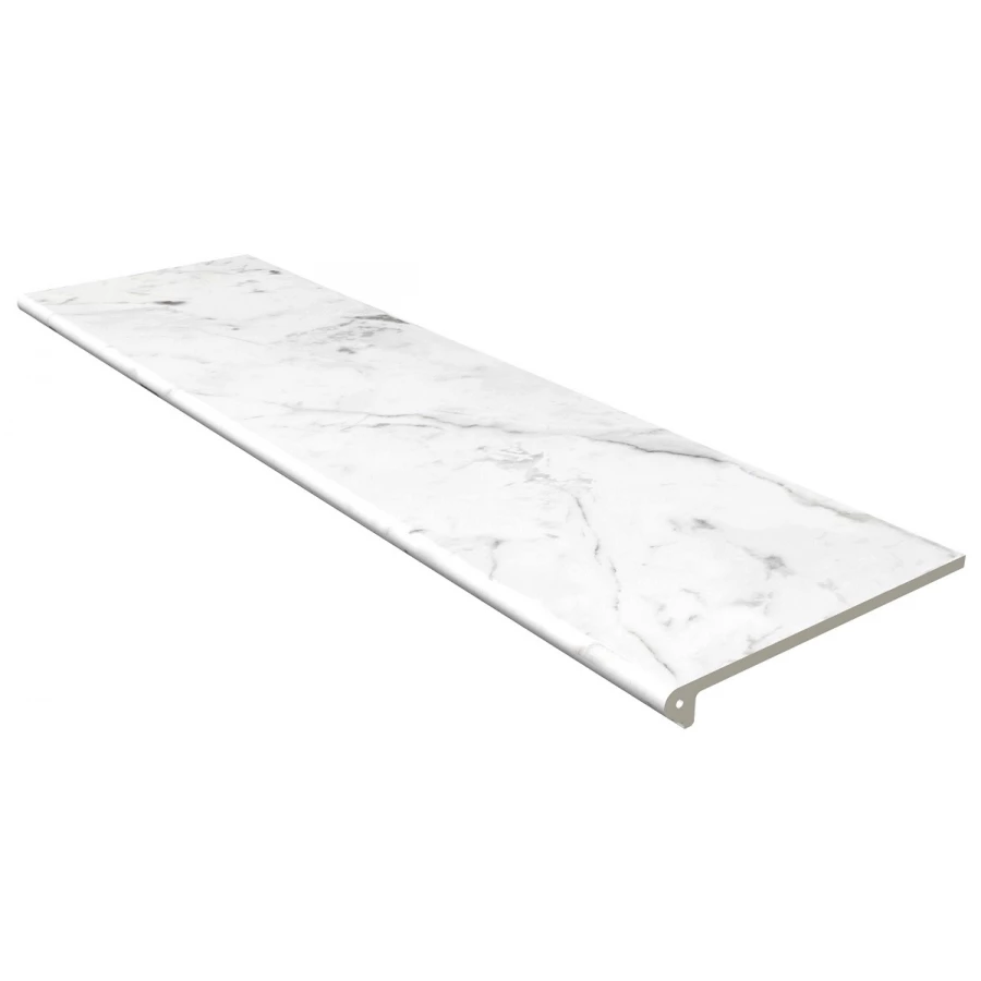 Клинкерная плитка Gres de Aragon Marble матовая белая 970180 119,7х33 см