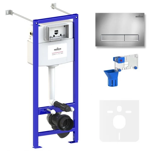 Комплект инсталляции для подвесного унитаза Lavinia Boho Relfix 77020043 (комплект 5 в 1)