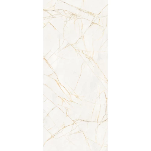 Керамогранит Flaviker Supreme Hedonism Golden Spider Lux 3D R глянцевый белый PF60017223 280х120 см