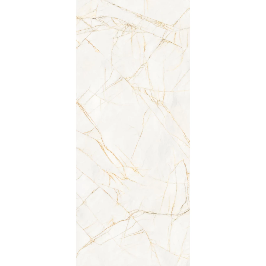 Керамогранит Flaviker Supreme Hedonism Golden Spider Lux 3D R глянцевый белый PF60017223 280х120 см