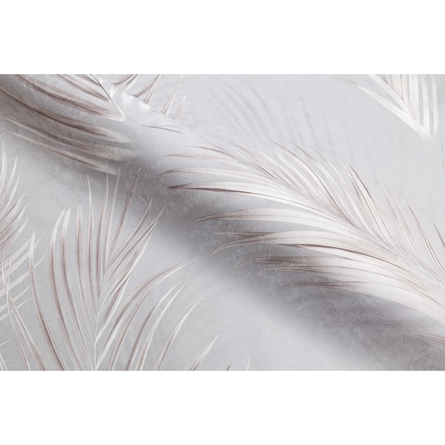 Обои флизелиновые Palitra Home HomeColor Tropical Shades серые HC71973-42 1,06х10,05 м
