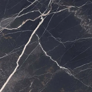 Керамогранит Imola Ceramica Calacatta CAL.BLACK 60 RM матовый черный 60x60 см