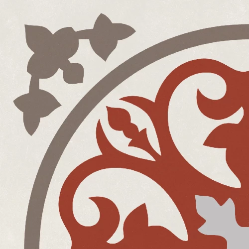 Керамогранит Decocer Siena Ibis матовый красный 20x20 см