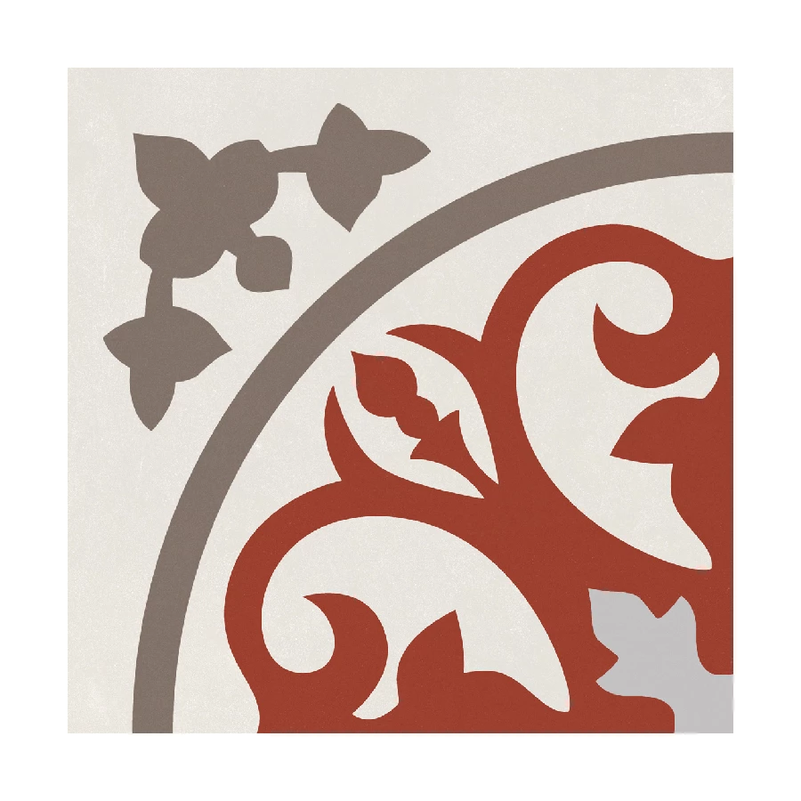 Керамогранит Decocer Siena Ibis матовый красный 20x20 см