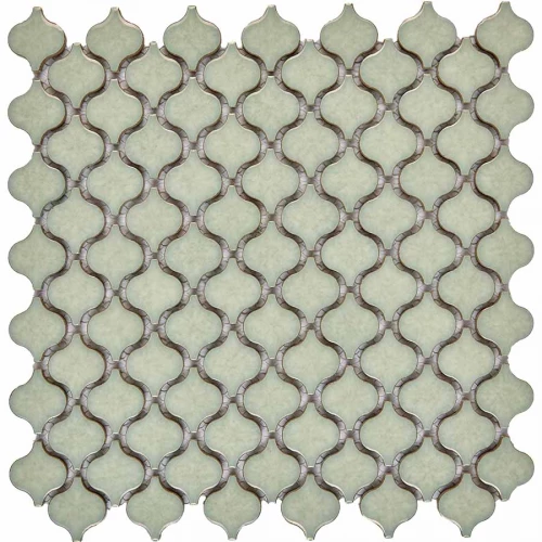 Мозаика из керамогранита Pixel mosaic Керамическая мозаика чип 35х40 мм сетка Pix624 29,5х29,5 см